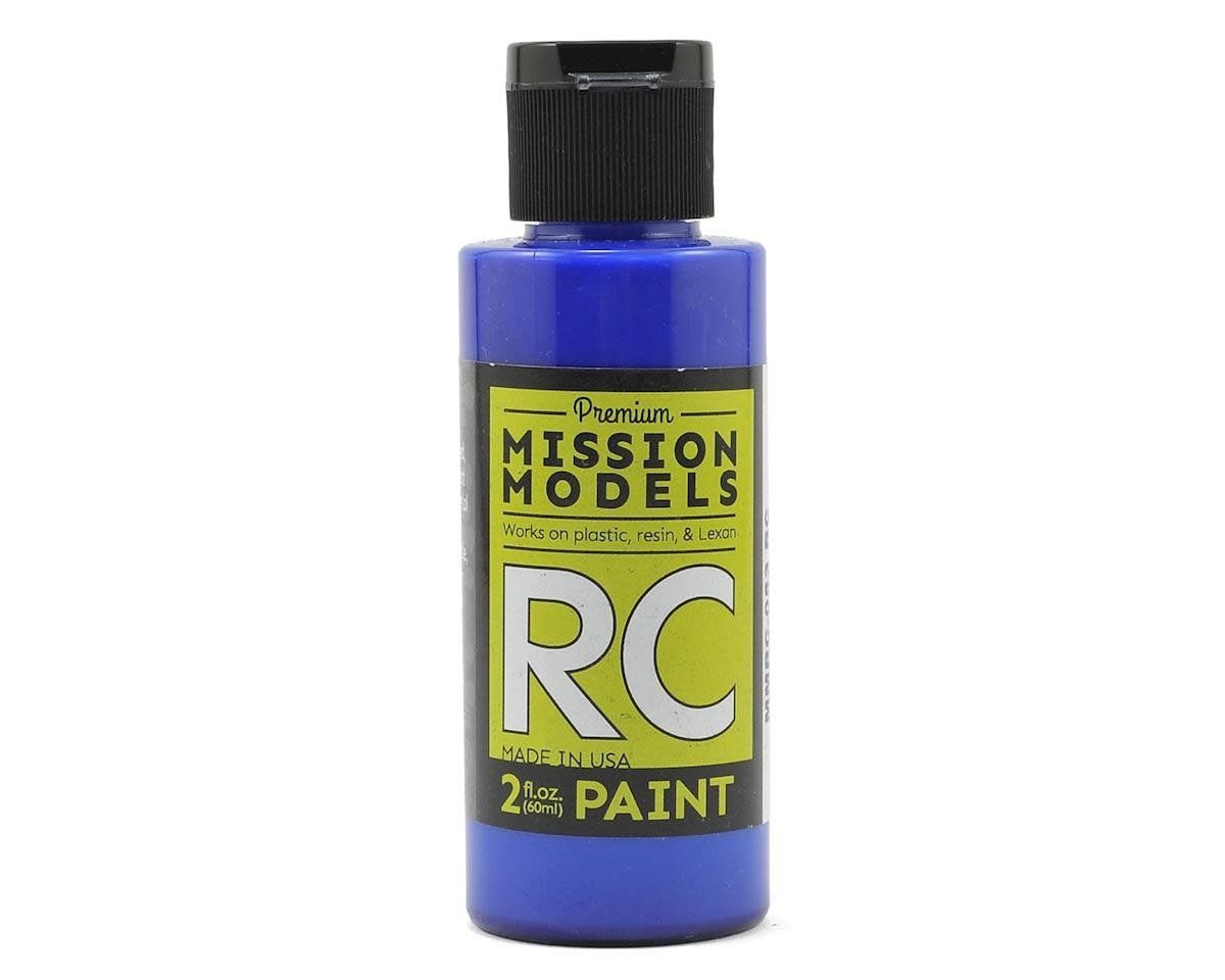 Mission Models Translucent Blue Acrylic Lexan Body Paint (2oz) #MMRC-053
