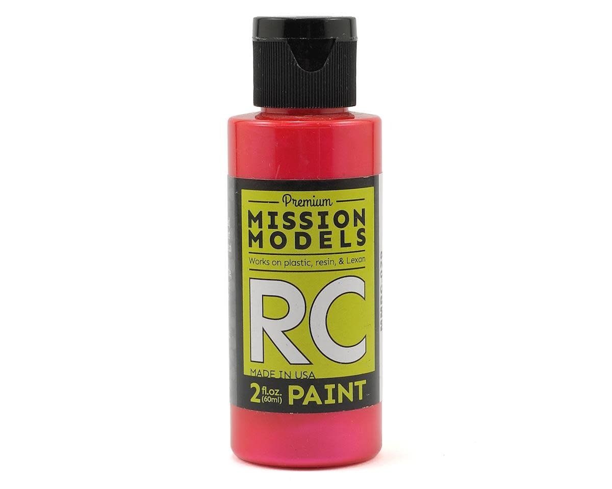 Mission Models Iridescent Red Acrylic Lexan Body Paint (2oz) #MMRC-029