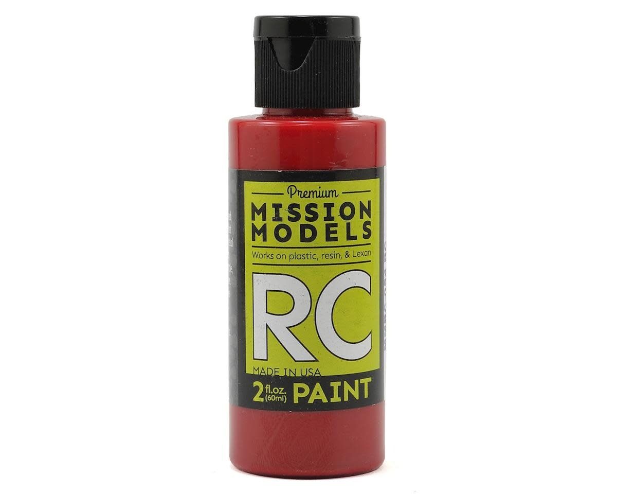 Mission Models Translucent Red Acrylic Lexan Body Paint (2oz) #MMRC-054