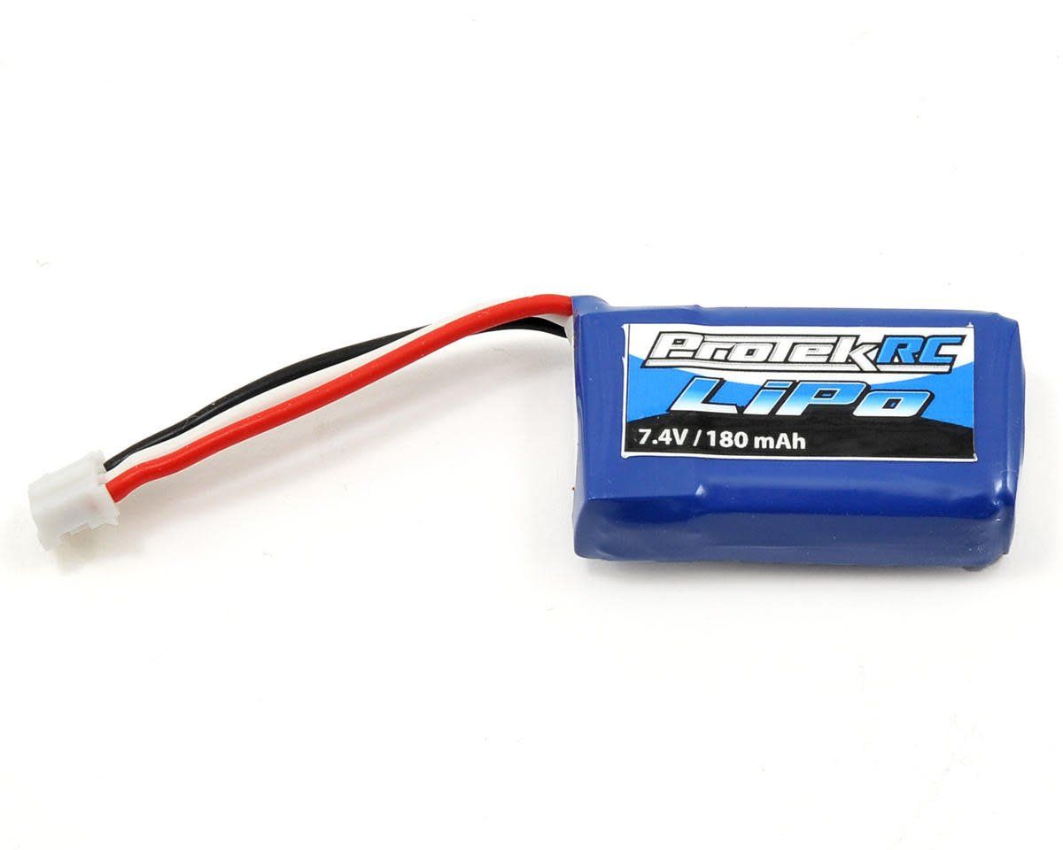 #PTK-5166 ProTek RC 2S High Power Micro Heli/Airplane 25C LiPo Battery (7.4V/180mAh) w/UMX Connector