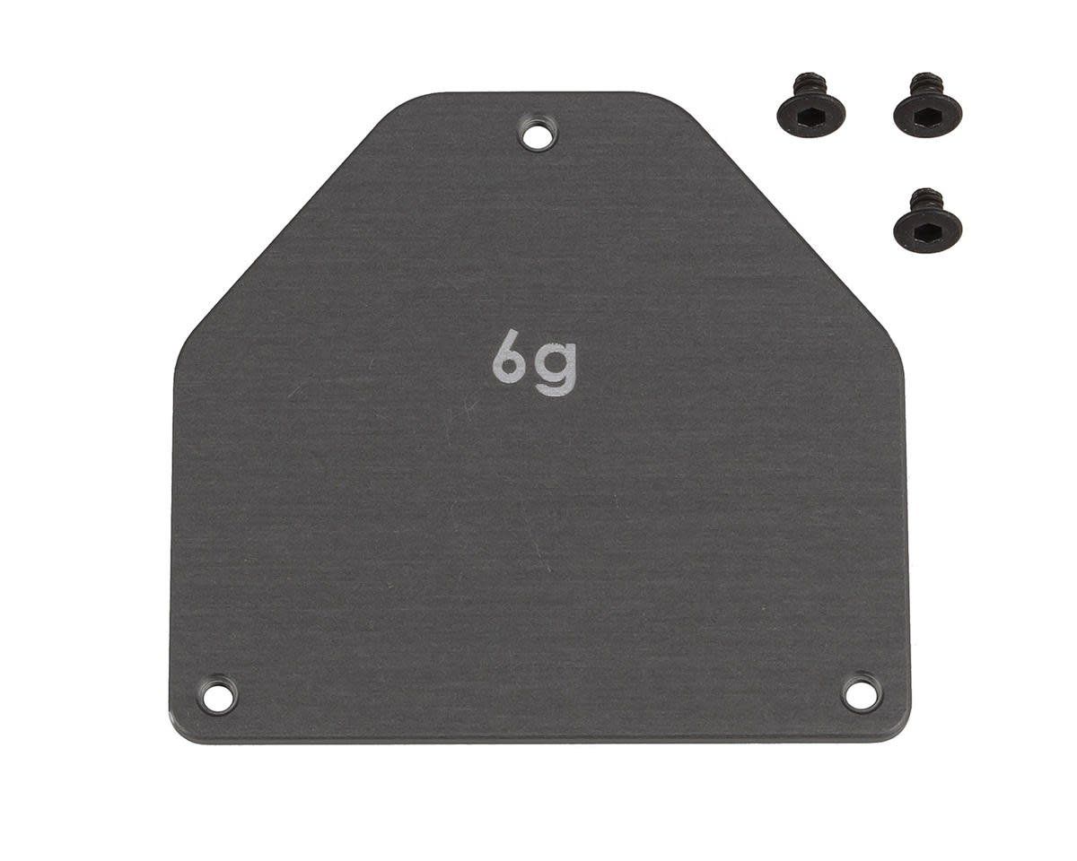#92444 Factory Team RC10B7 Aluminum Servo Weight Plate (6g)