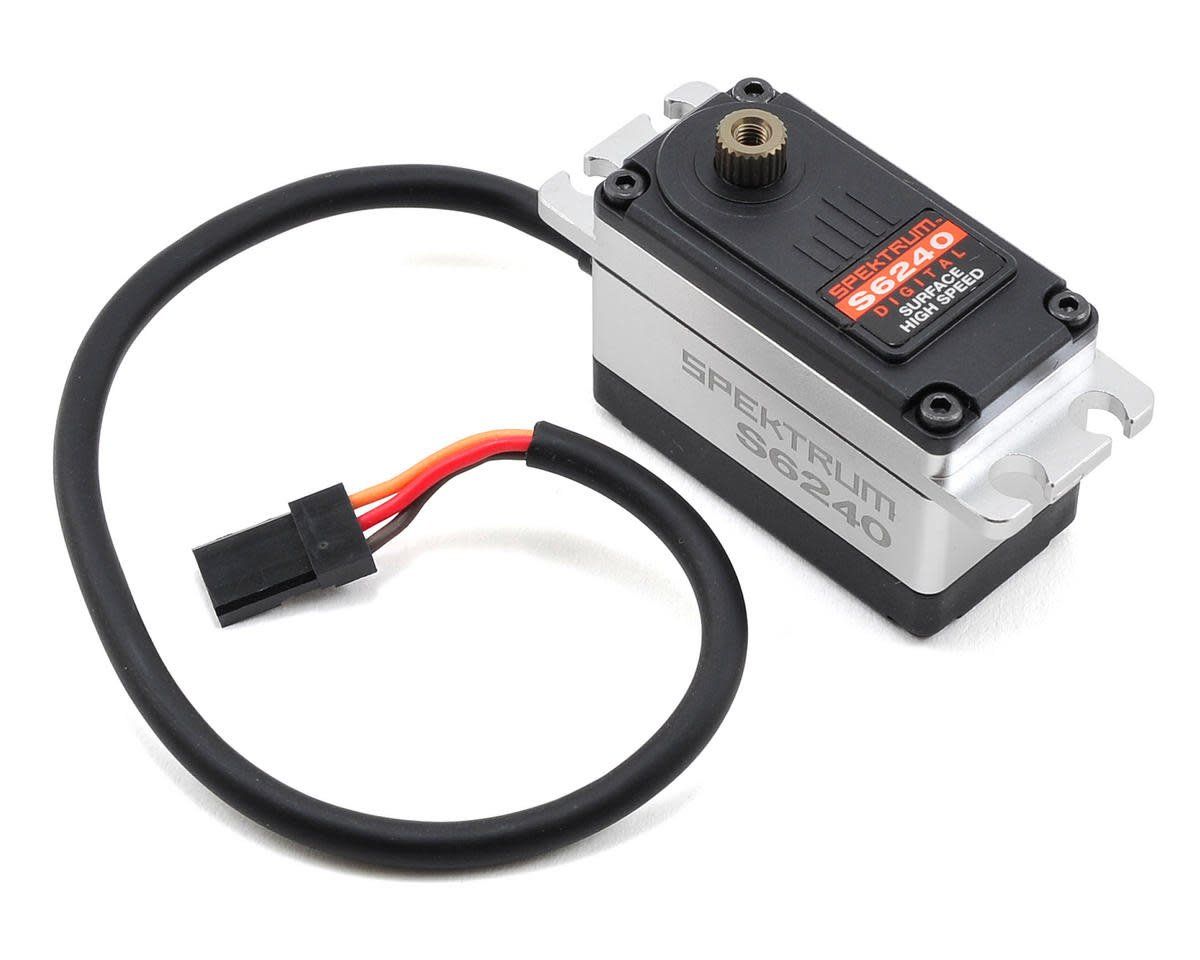 #SPMSS6240 Spektrum RC S6240 Digital Steel Gear High Speed Low Profile Servo