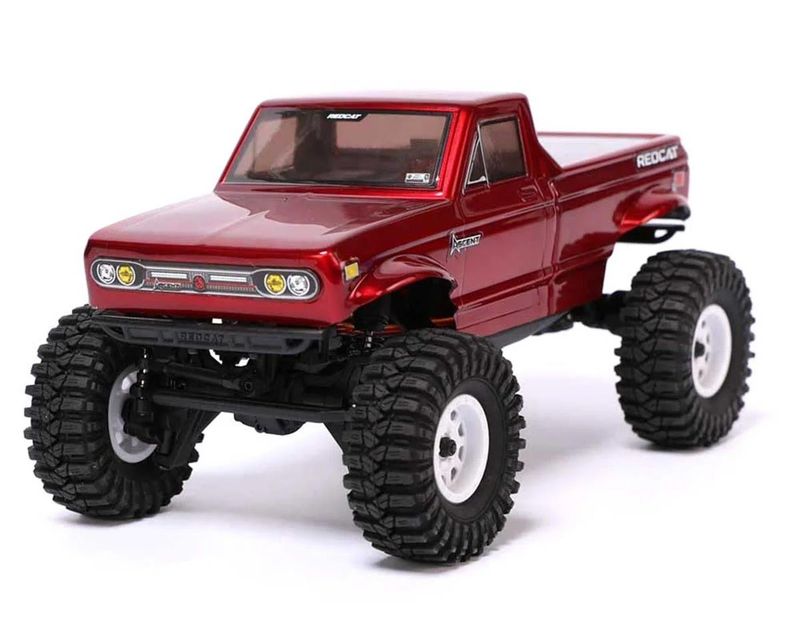 #RER31320 Redcat Ascent-18 1/18 4WD RTR Rock Crawler (Red) w/2.4GHz Radio, Battery &amp; Charger