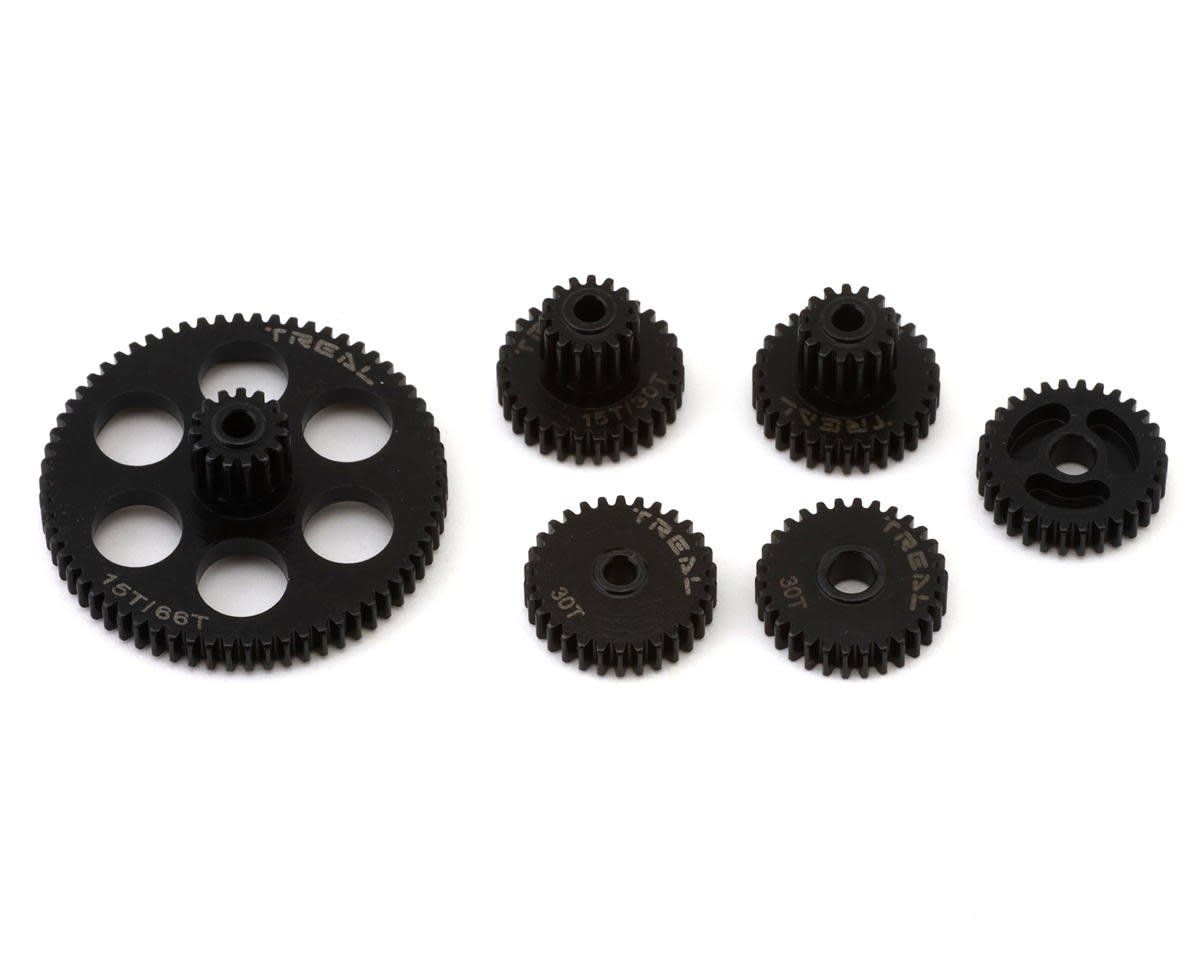#X003E48M9B Treal Hobby FCX24 Hardened Steel Transmission Gears Set