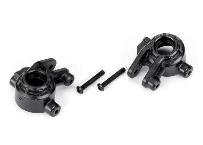 #9037 Traxxas Black Extreme Heavy-Duty Steering Blocks (2)