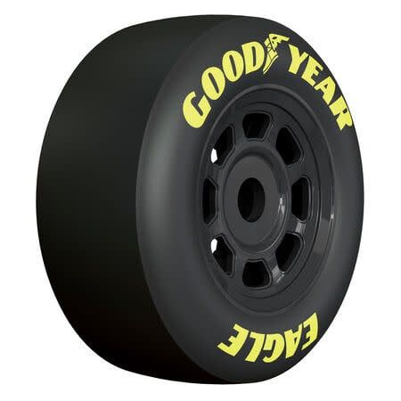 #PRO1023410 Pro-Line 1/7 Goodyear NASCAR Truck F/R Belted MTD 17mm Black: Infraction 6S
