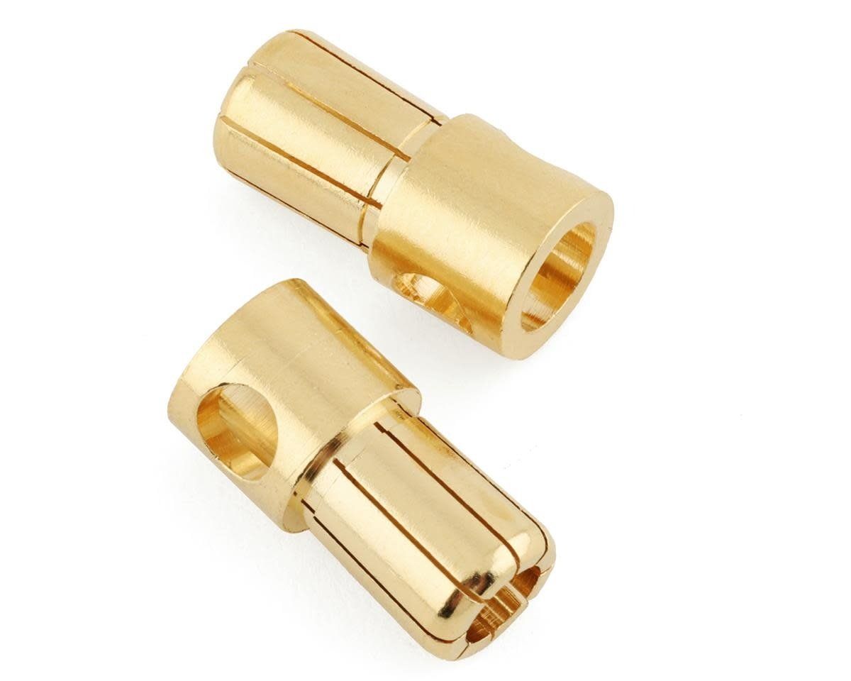 #MCL4293 Maclan Max Current 8mm Gold Bullet Connectors (2)