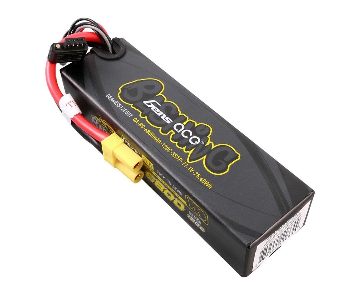 #GEA8K3S10E5GT Gens Ace Bashing Pro G-Tech Smart 3S LiPo Battery 100C (11.1V/8000mAh) w/EC5 Connector