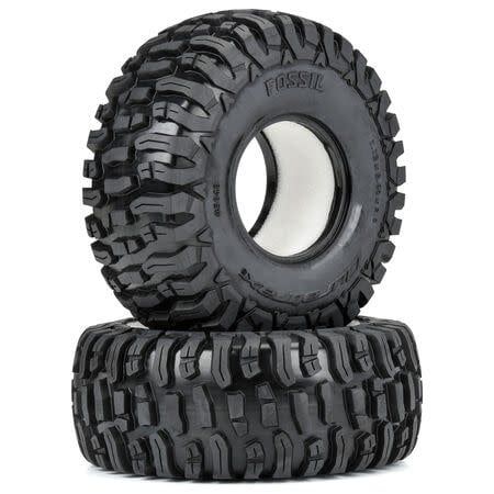 #DTX5648  Duratrax  1/6 Fossil Front/Rear 2.9" Crawler Tires (2): SCX6