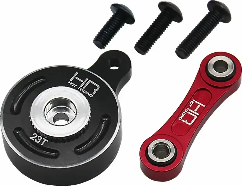 #ATF48SH23 Hot Racing Fixed Link 23T Steering Servo saver Arrma 1:10 4WD 3s 4s