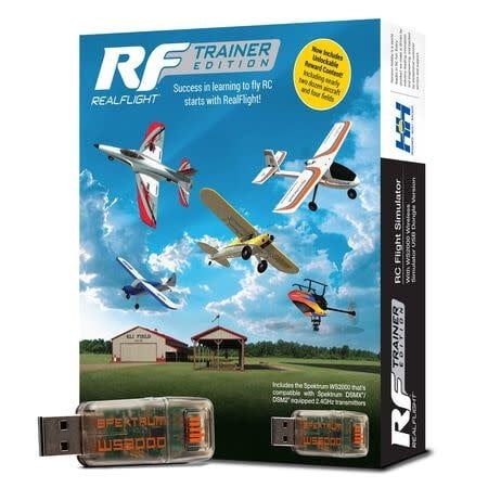 #RFL-1212  RealFlight Trainer Edition RC Flight Simulator with WS2000 Wireless Simulator USB Dongle