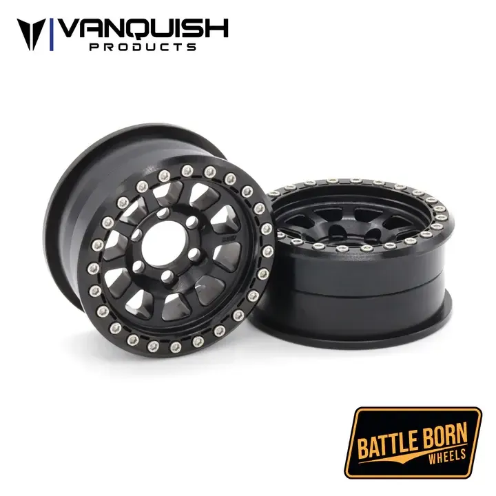 #VPS08140 Vanquish Products Battle Born Wheels 1.9 Sierra (Black) (2)