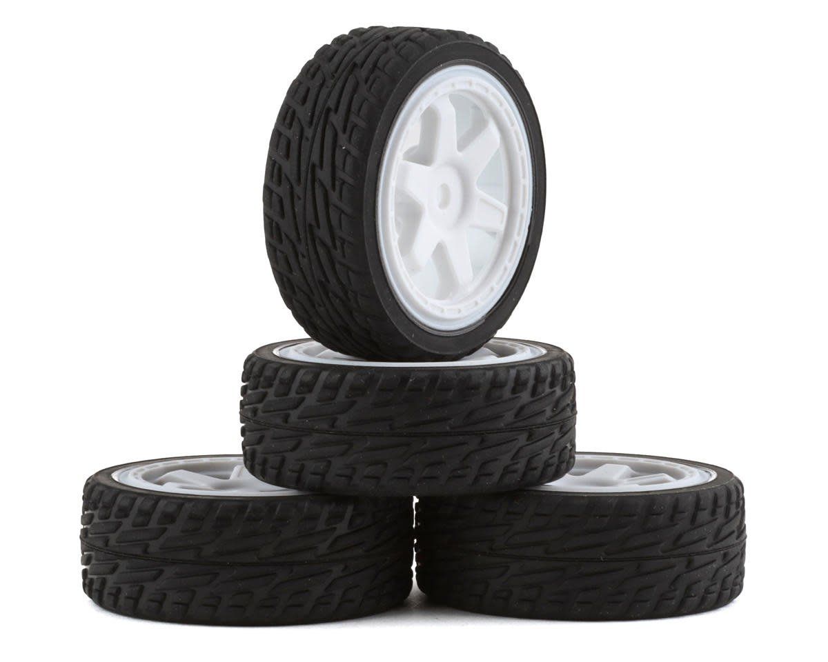 #21591 Team Associated Reflex 14R Hoonitruck Pre-Mounted Tires (Rubber) w/12mm Hex