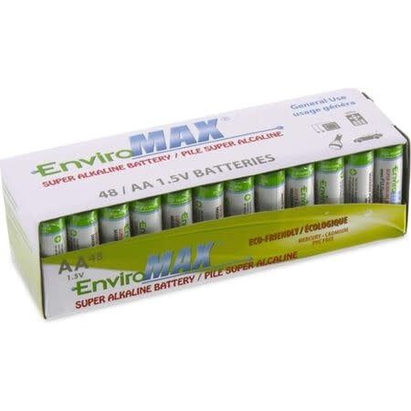 Fuji EnviroMax AA EnviroMAX Alkaline Battery (48) #4300X48