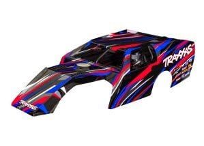 #10411-RED Traxxas Body, Slash® Mudboss, red (painted, decals applied) (assembled with front &amp; rear body mounts and body support for clipless mounting)