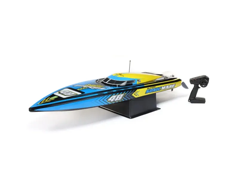 #PRB08052 Pro Boat Super Sonicwake 48" 8S Brushless Deep-V RTR Self-Righting Boat w/DX3 2.4GHz Radio