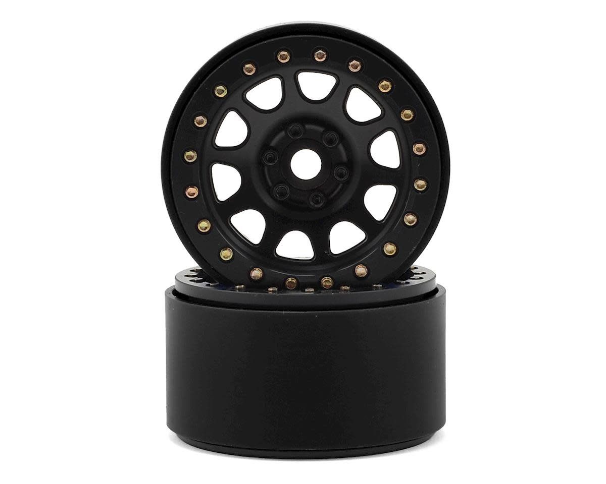 #SSD00156 SSD RC 2.2 D Hole Beadlock Wheels (Black) (2)