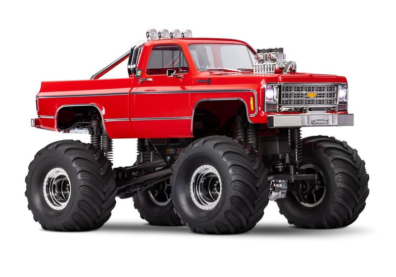 #98064-1-RED Traxxas 1/18 Trx-4Mt Mt 1979 K10 4Wd Tq2.4 Red
