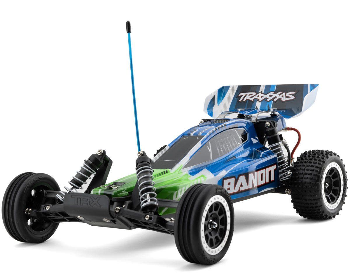 #24254-8-GRN  Traxxas Bandit 1/10 RTR 2WD Electric Buggy (Green) w/XL-5 ESC, TQ 2.4GHz Radio, Battery &amp; USB-C Charger