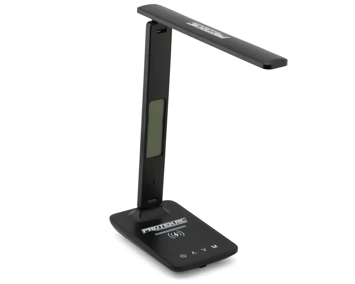 #PTK-8298  ProTek RC Multifunction LED Pit Light (w/Wireless Charge, Clock, Date &amp; Temp)