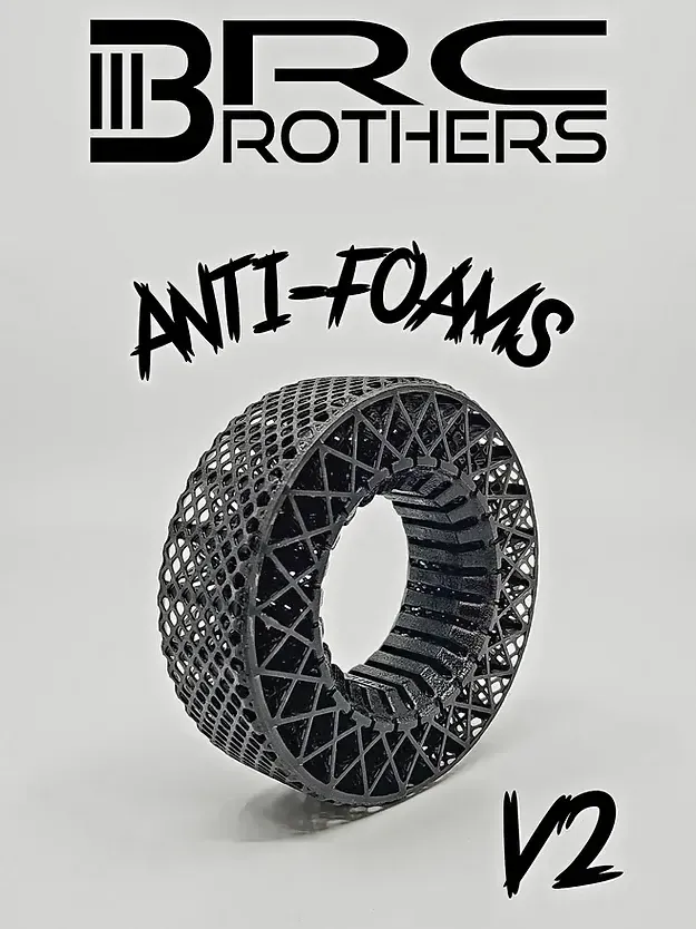 #ANTI-FOAMS(4.75)S    3Brothers 4.75 Single-stage V2 Anti-foams. (1-pair)