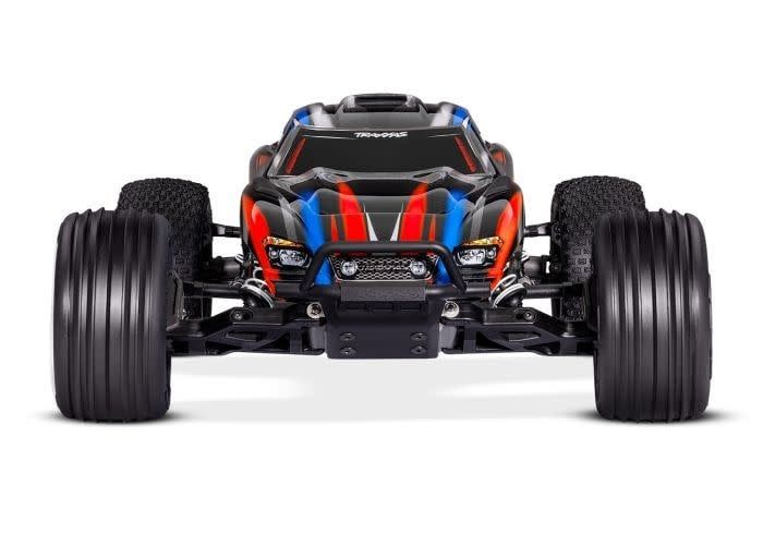 #37354-4-RED Traxxas Rustler BL-2s HD 1/10 RTR 2WD Brushless Stadium Truck (Red) w/BL-2s ESC &amp; TQ 2.4GHz Radio