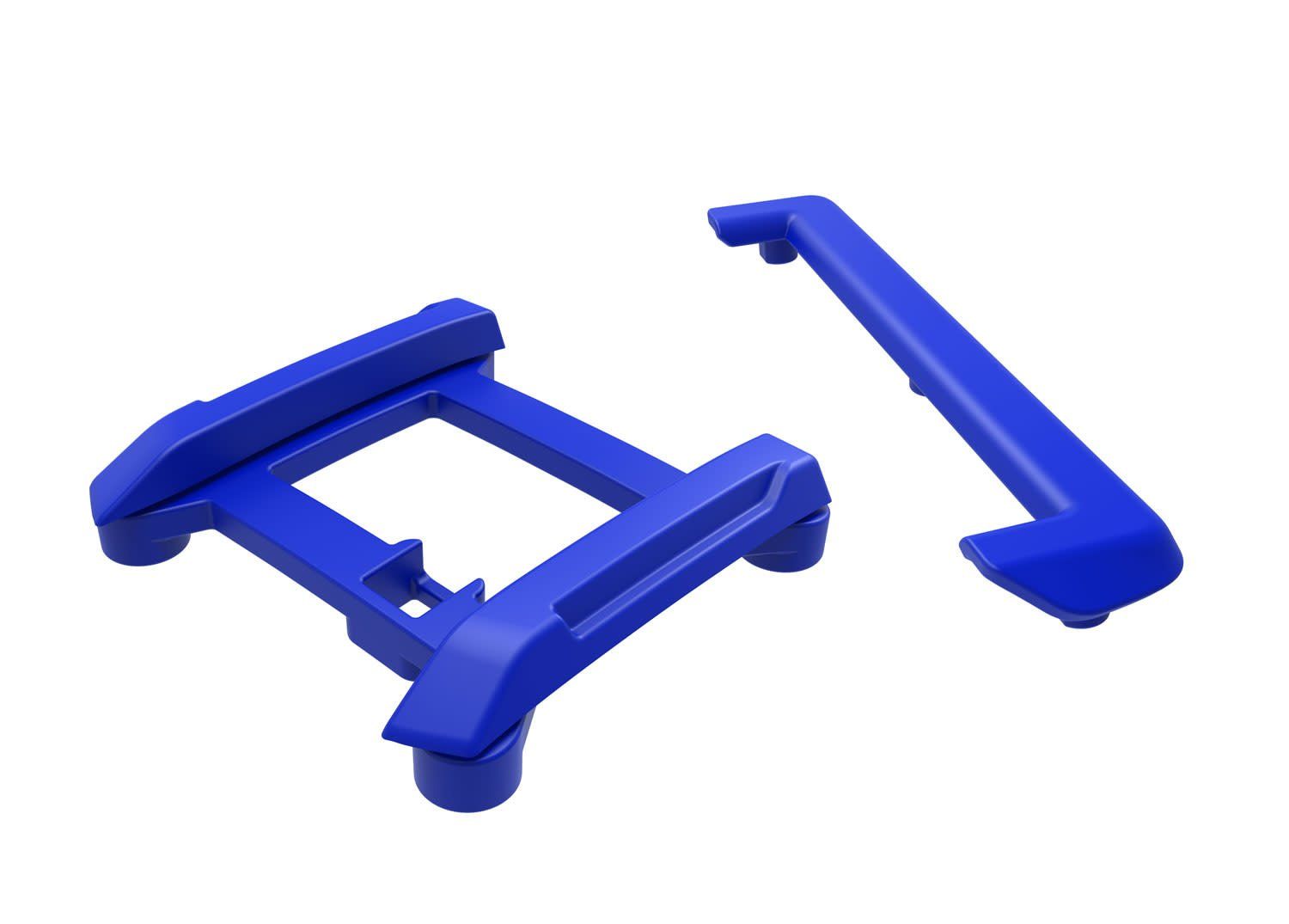 #10717-BLUE Traxxas Skidplate/Tailgate Protector, Blue