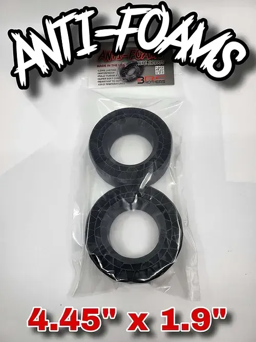 #ANTI-FOAMS (4.45)DS 3Brothers 4.45" x 1.9" Dual-stage Anti-foams. (1 pair)