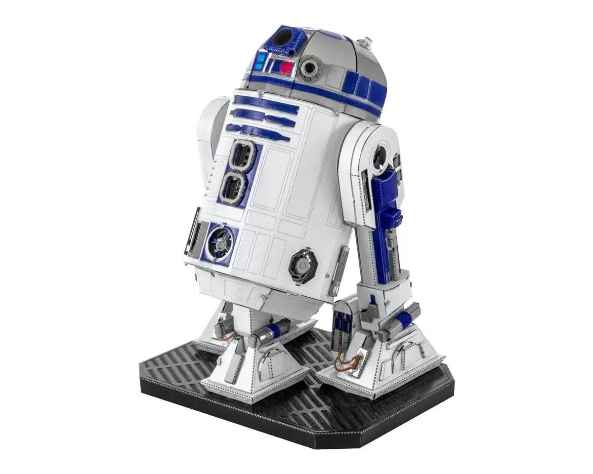 #FSCICX131  Fascinations Metal Earth ICONX Star Wars R2-D2 Color 3D Metal Model Kit