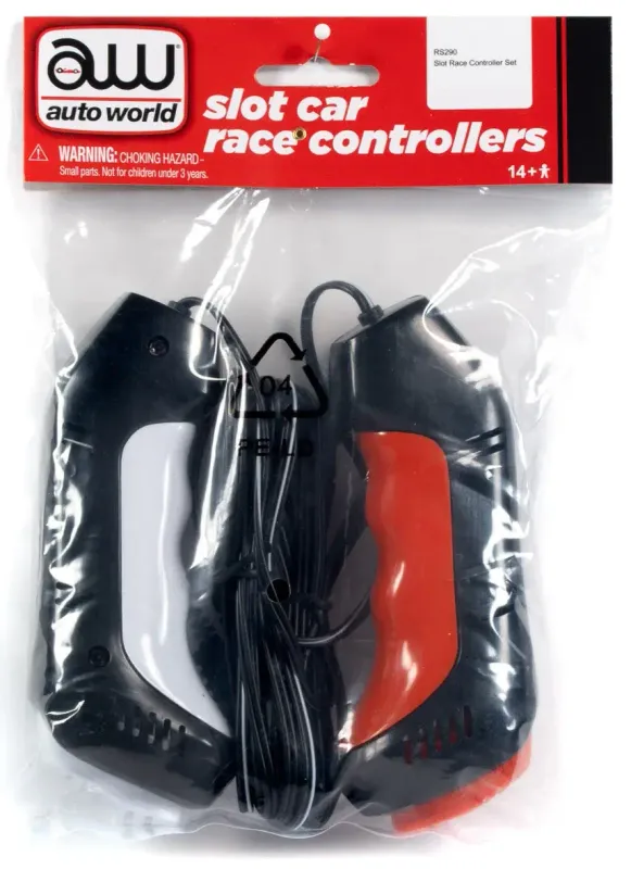 #RS290 Auto World Slot Race Controller Set (2)