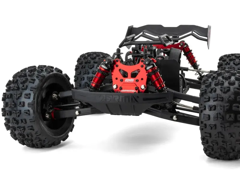 #ARA8708T1 Arrma Kraton 6S EXB RTR 1/8 4WD Brushless Monster Truck (Black) w/DX3 2.4GHz Radio, Smart ESC &amp; AVC