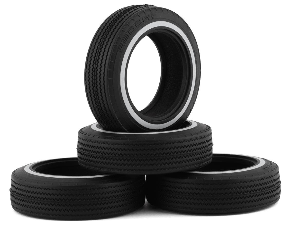 #RER14654  Redcat Lowrider Low Profile Tires w/Foams