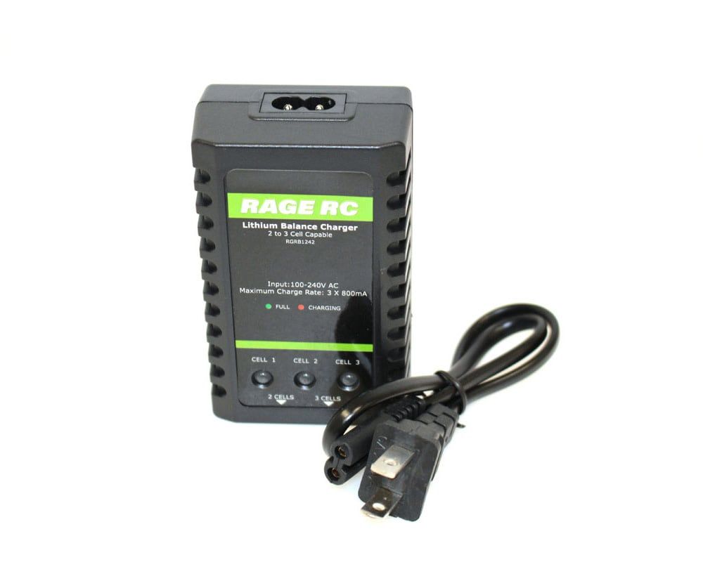 #RGRB1242 Rage RC 2-3S 800mA LiPo Balance Charger