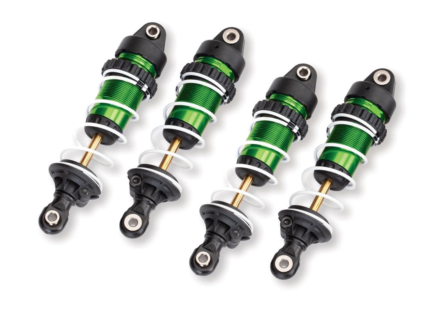 #10765-GRN Traxxas Shocks GTR Long Green with Springs