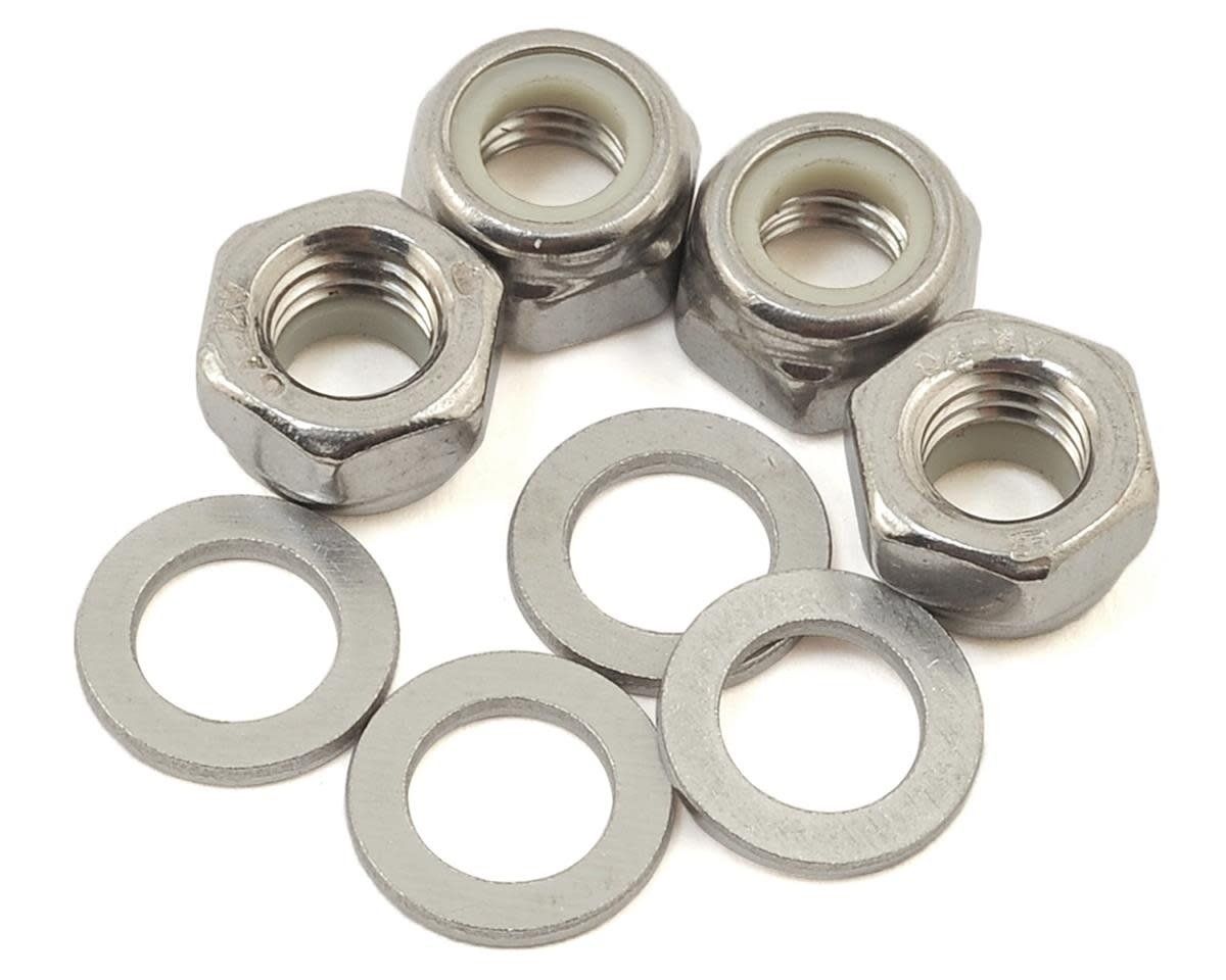 #VPS08335  Vanquish Products VXD Universal 5mm Nylon Locking Wheel Nuts (4)