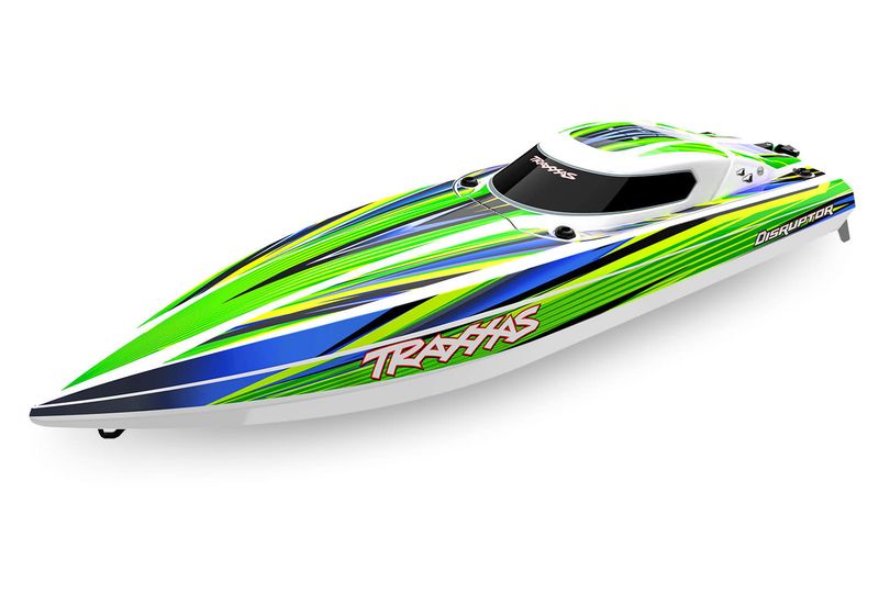 #106064-4-GRN Traxxas Disruptor 4s Boat, Green