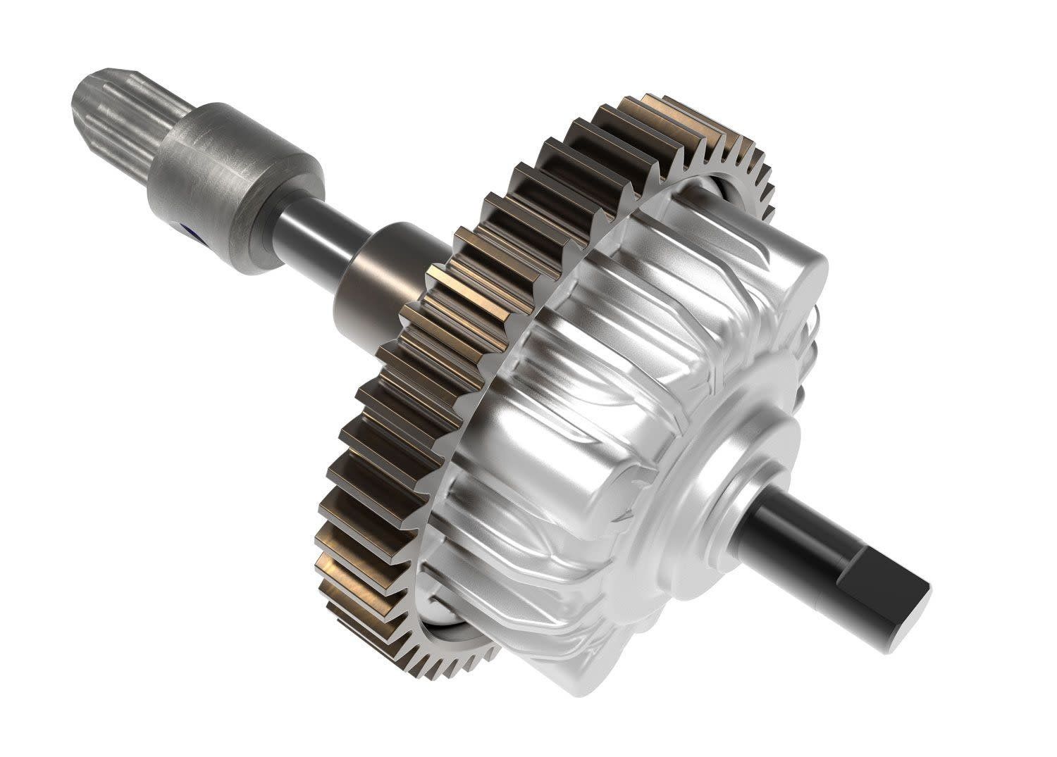 #10760R Traxxas Differential Kit Center with Steel Spur