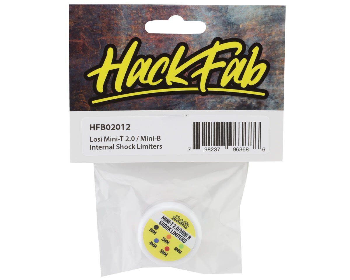 #HFB02012 HackFab Losi Mini-T 2.0/B Internal Shock Spacer Limiters (40)