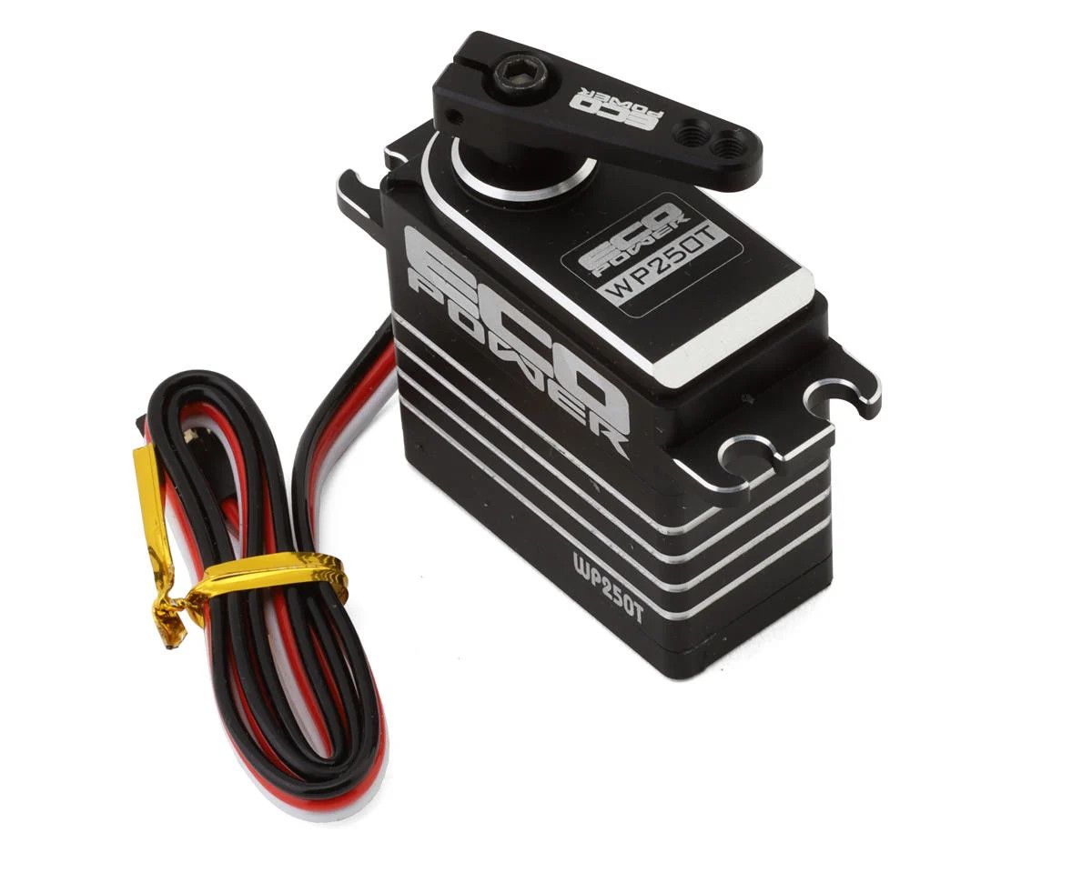 #ECP-250T EcoPower WP250T Waterproof MEGA Torque Metal Gear/Metal Case Servo for 1/7 &amp; 1/8 Traxxas™, ARRMA™, Axial™, Losi™ &amp; others