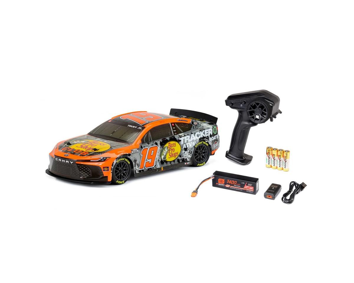 #LOS1122419 Losi 1/12 NASCAR AWD RTR Race Car w/Martin Truex Jr. #19 Bass Pro Shops 2024 Toyota Camry Body &amp; 2.4GHz Radio