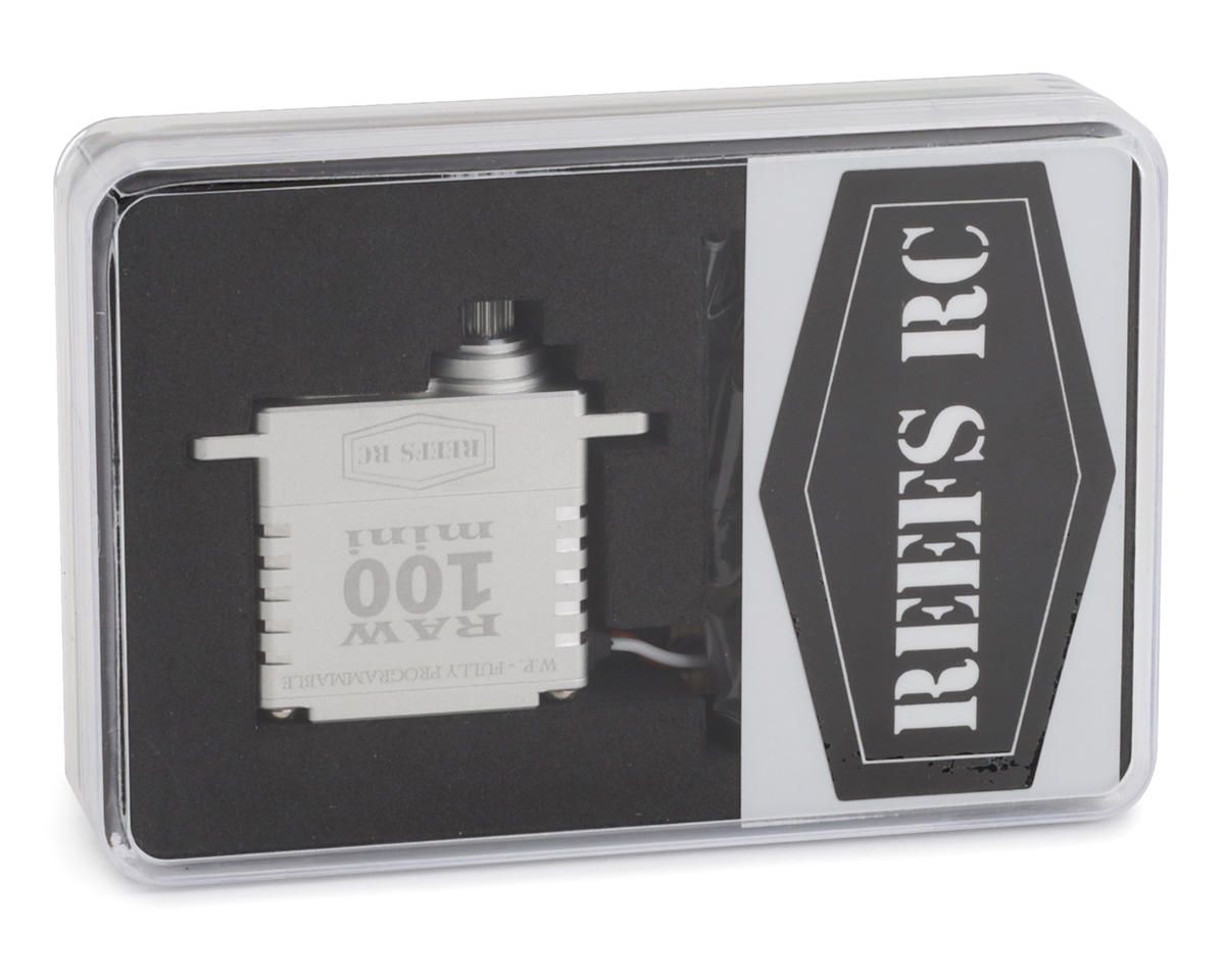 #REEFS134 Reefs RC RAW100 Mini Digital Waterproof Servo (Silver) (High Voltage)