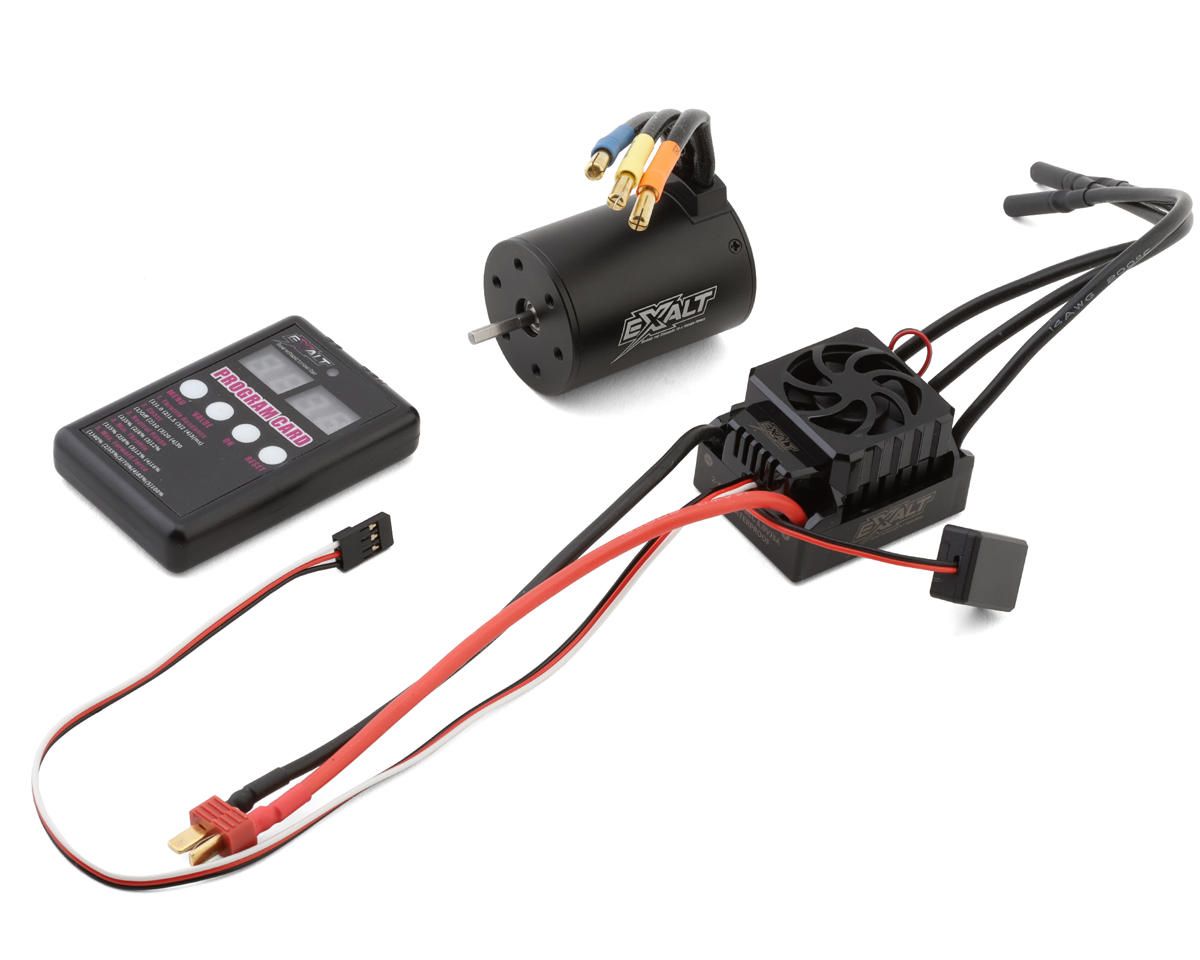 #EXA4350 Team Exalt (4350kV) 1/10 Brushless Sensorless ESC &amp; Motor Combo  w/Program Card