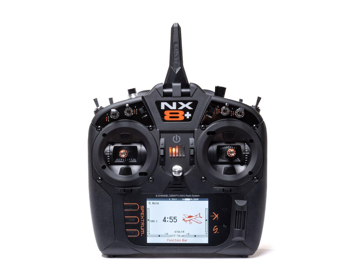 #SPMR8210 Spektrum RC NX8+ 2.4GHz DSMX 20-Channel Radio System (Transmitter Only)