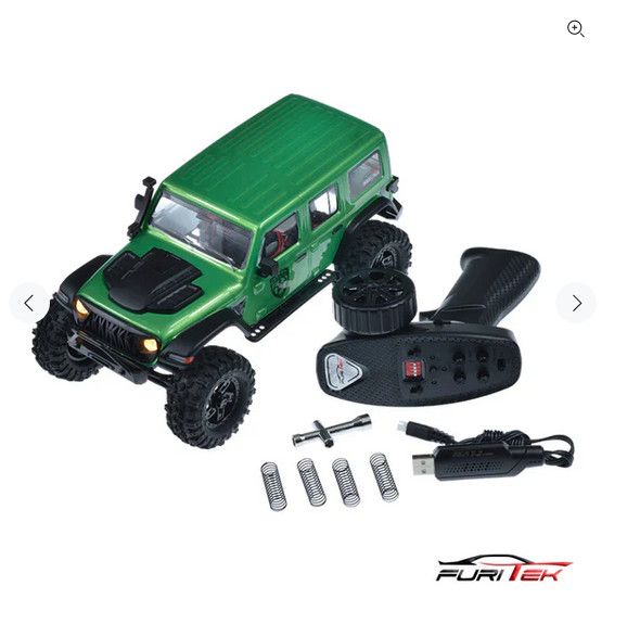 #FUR-2528 FURITEK FX118 KATANA RTR BRUSHLESS 1/18 RC CRAWLER KIT (GREEN)