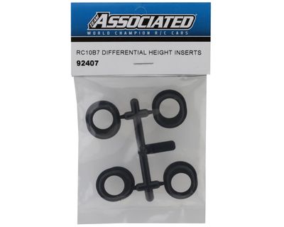 #92407 Team Associated RC10B7 Differential Height Inserts (4)