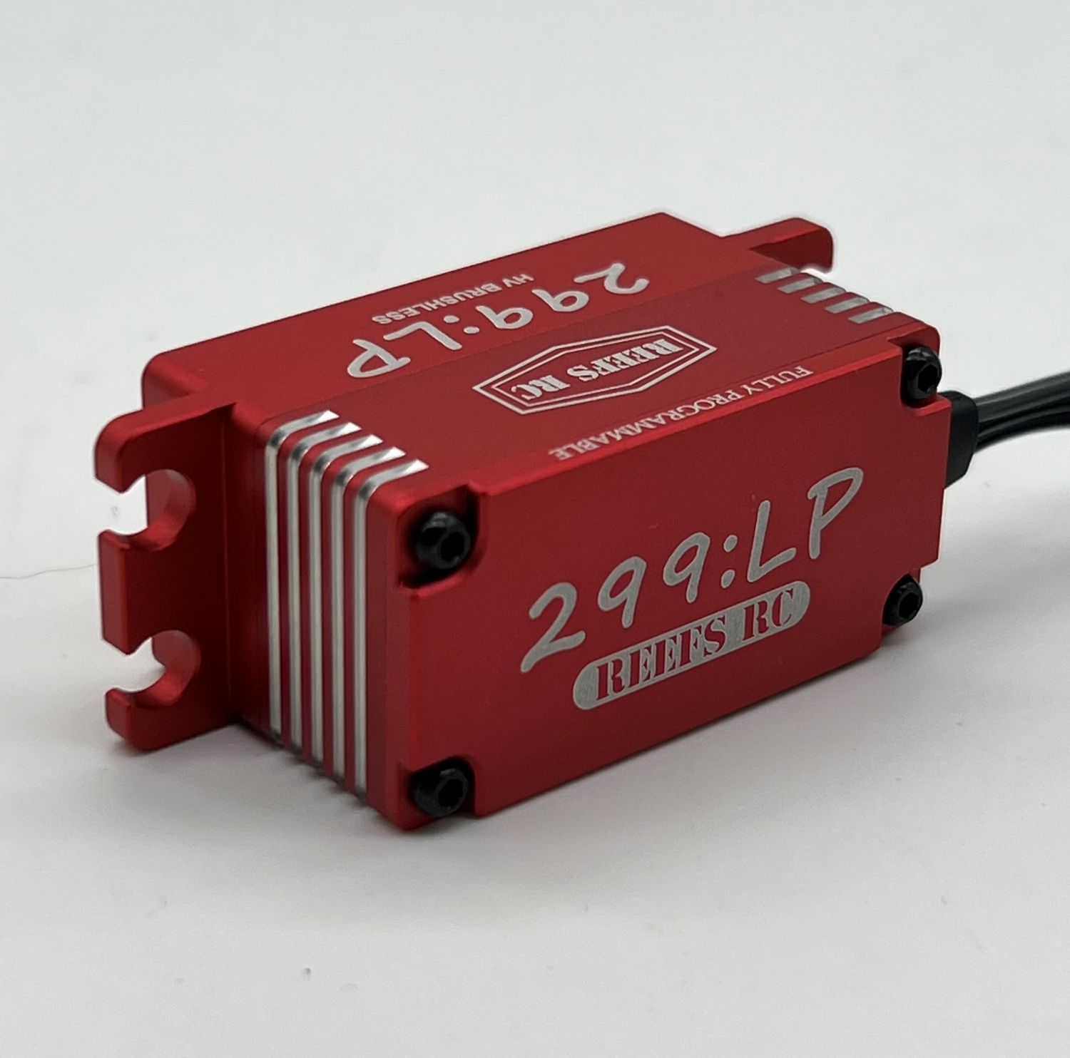 #REEFS130 Reefs RC 299LP High Torque/Speed Brushless Low Profile Servo (High Voltage) (Red)