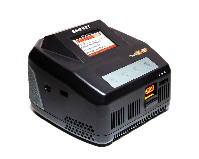 #SPMXC2040 Spektrum RC S1400 G2 AC 1x400W Smart Charger