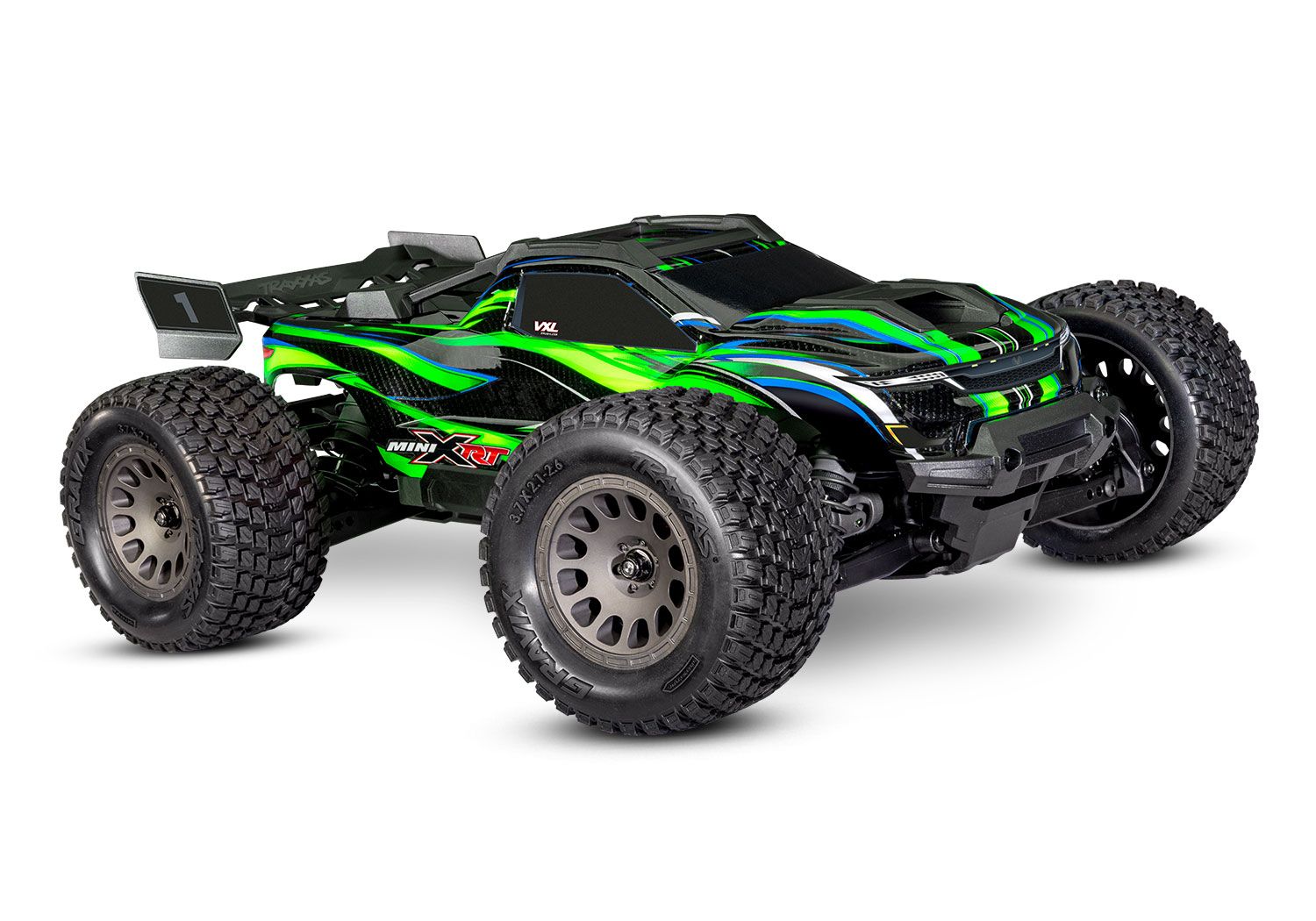 #108076-1-GRN Traxxas Mini-XRT 1/10 (Green)
