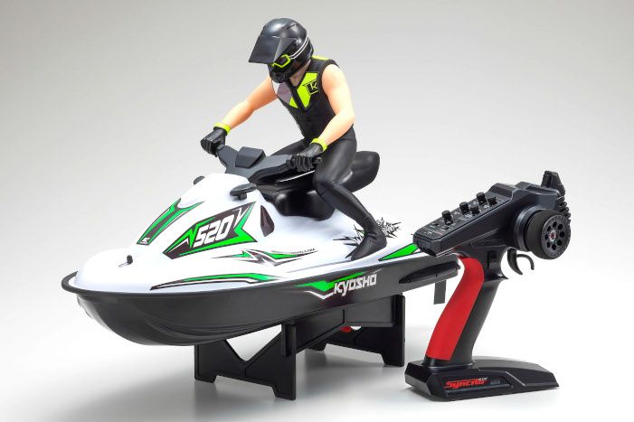 #40211T1 Kyosho Wave Chopper 2.0 Green, 1/6 Scale R/C Boat