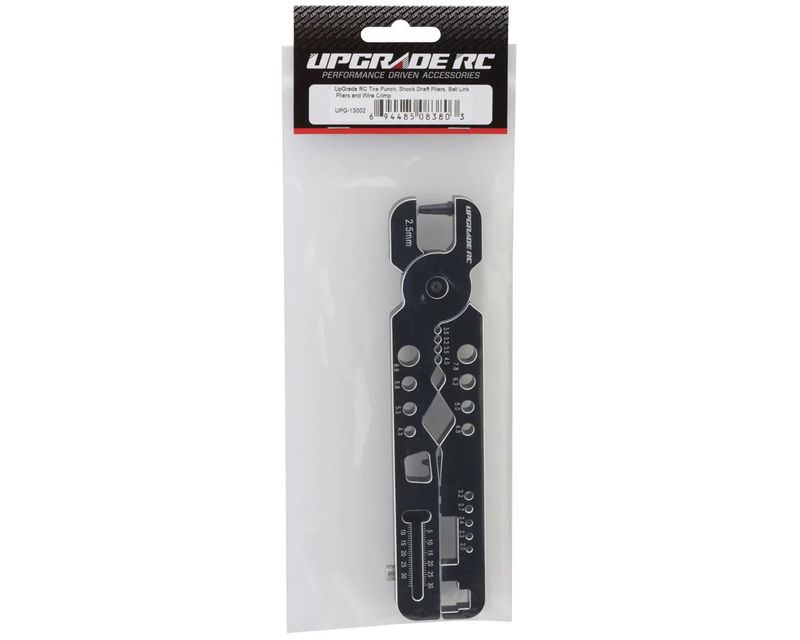#UPG-13002 UpGrade RC Tire Punch, Shock Shaft Pliers, Ball Link Pliers and Wire Crimp Mutli-Tool